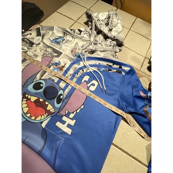 Lilo & Stitch Hoodie, Sweatershirt, Disneyland Shirt,Stitch 3D Hoodie Size Large - Picture 10 of 16
